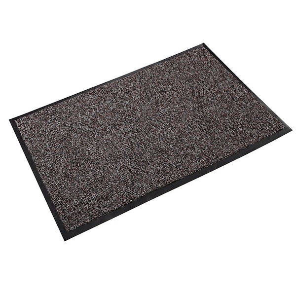 Crown Matting Technologies Polypropylene fibers, 5/16" Thick, Brown, 6' W x 10' L FN 0610BR - main